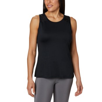 Columbia Tanktop Dames, Peak To Point II Zwart, 73LVDOXAF